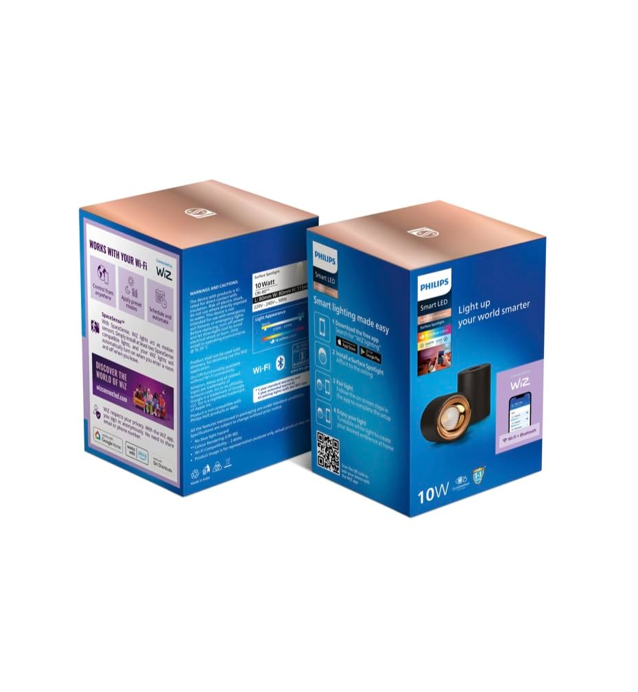 10W Philips Wi-Fi Color LED Surface COB - Image 7