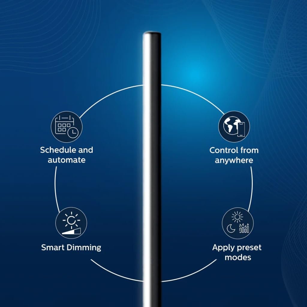 18W Philips Smart Wi-Fi LED Floor Lamp - Image 6