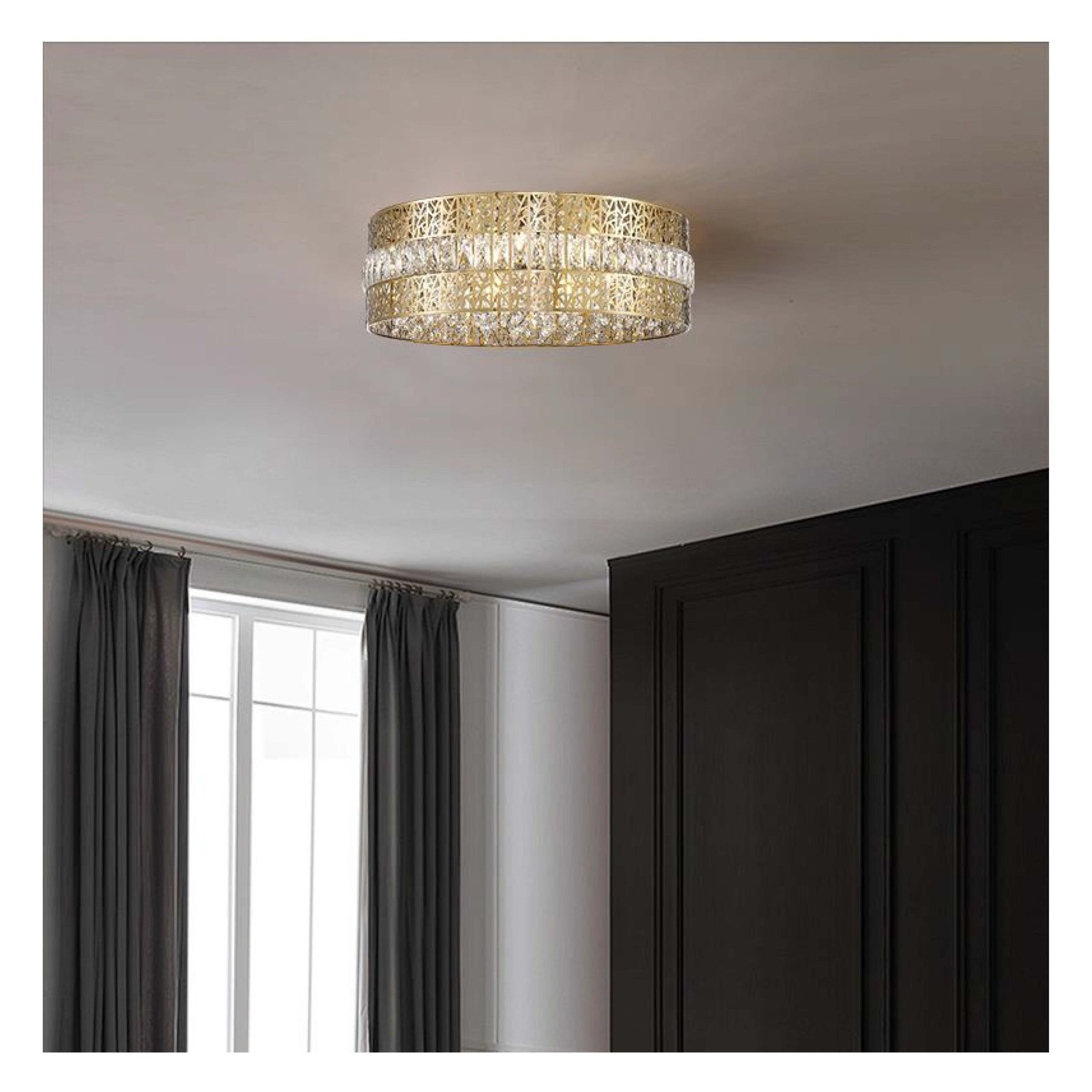 800069 Philips CORONA Ceiling Gold 7H G9 - Image 3