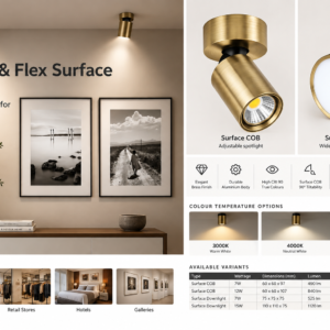 Philips Surface and Flex Surface (Brass)