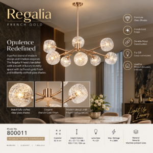 800011 Philips REGALIA 9H FrenchGold G9