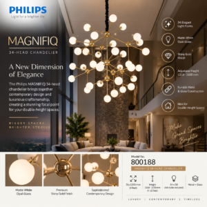 800188 Philips MAGNIFIQ 34H Gold G9i