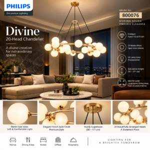 800076 Philips DIVINE 20H French Gold G9