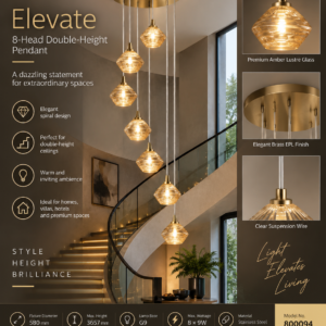 800094 Philips ELEVATE 8H Pendant G9