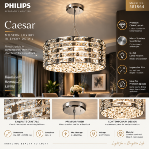 581864 PHILIPS Caesar Pendant G9