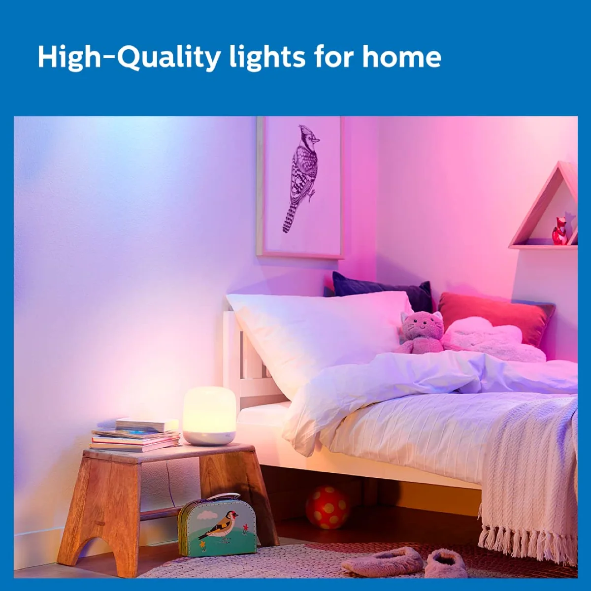 Philips Smart WiFi LED Hero Desk Lamp (Wiz Connected) Smart RGB LED table lamp with app & voice control. - Image 5