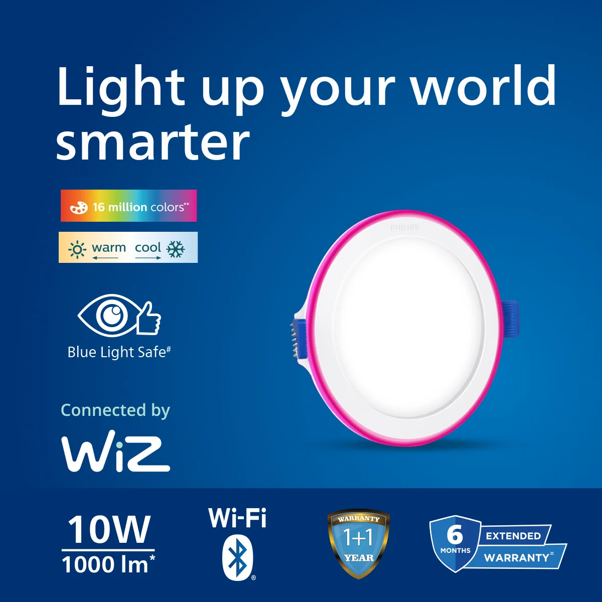 Philips Twin Glow Smart Wi-Fi LED Downlight - Image 4