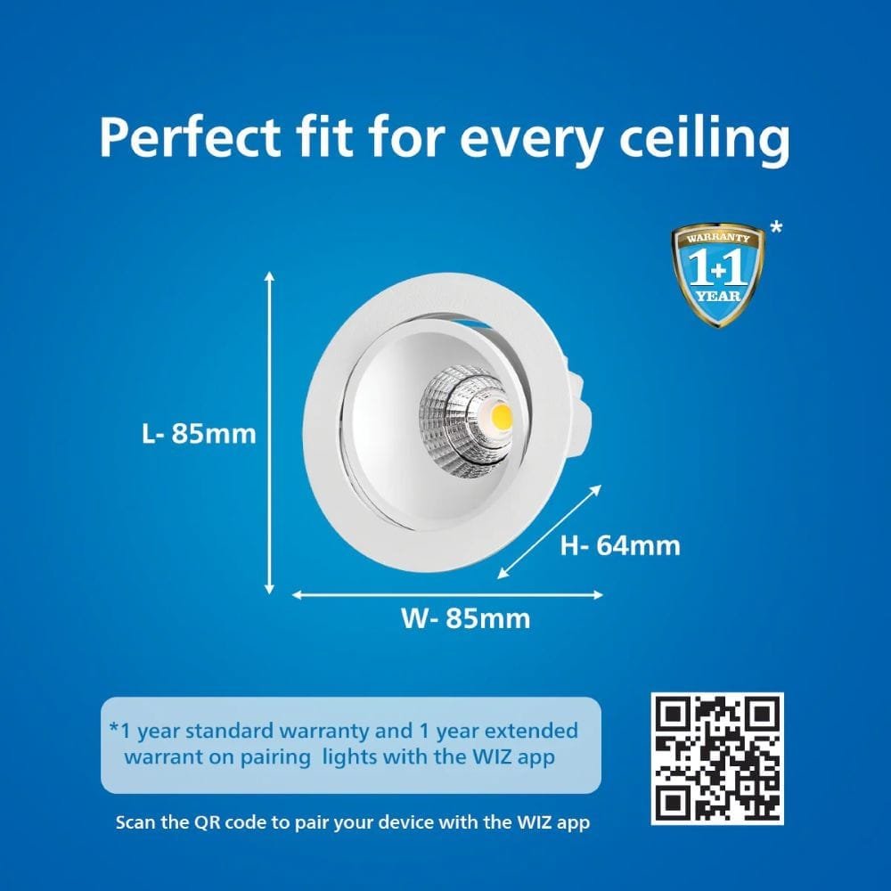 Philips Wi-Fi Dim Tilt LED COB - Image 2