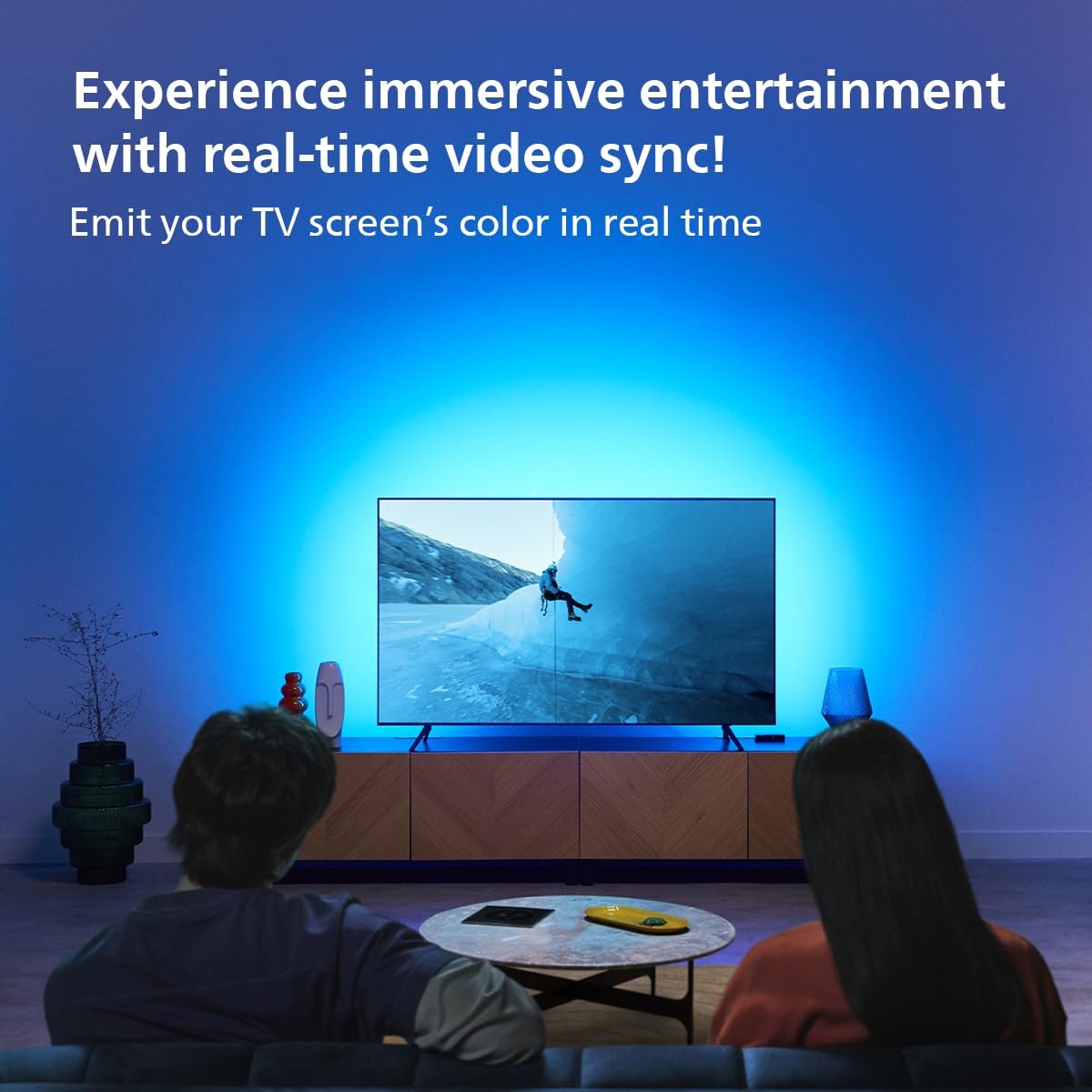 Philips Wi-Fi HDMI Sync Box + TV Backlight Strip - Image 2