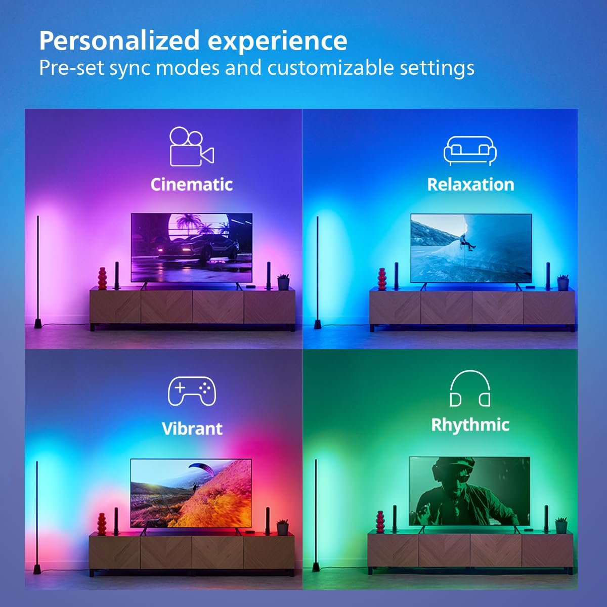 Philips Wi-Fi HDMI Sync Box + TV Backlight Strip - Image 6