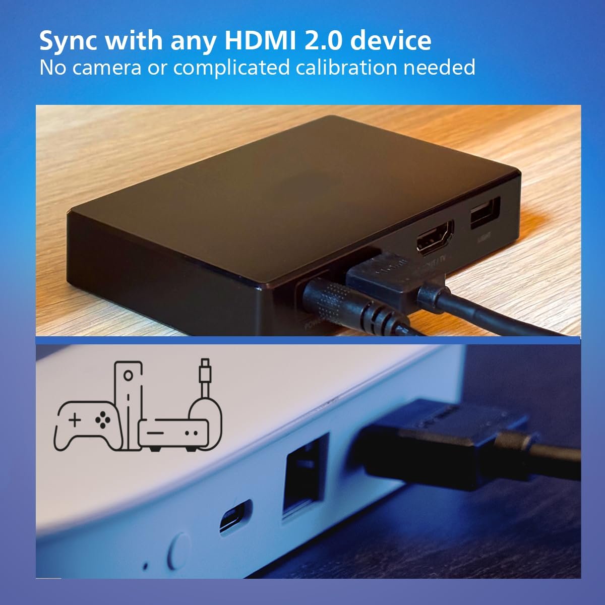 Philips Wi-Fi HDMI Sync Box + TV Backlight Strip - Image 7