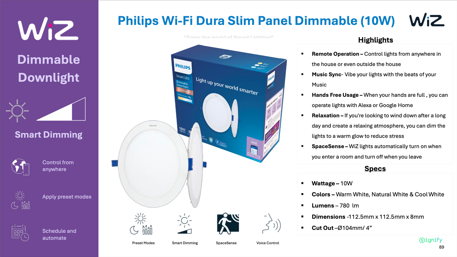 Philips Smart Wi-Fi Dim LED DL - Image 7