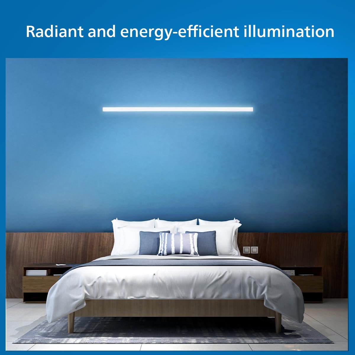 PHILIPS Smart Wi-Fi LED Batten 24-Watt WiZ Connected (Pack of 1) (Shades of White + Tuneable + Dimmable + Pre-Set Modes) (Compatible with Amazon Alexa and google home - Image 5