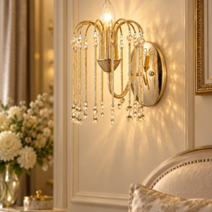 800113 Philips MONARCH FrGold Wall E14