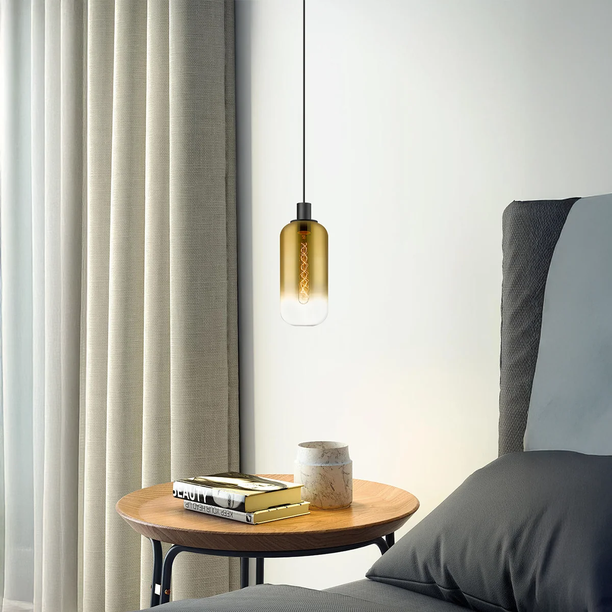 800207 Philips GAZE Bronze Pendant E27i - Image 2