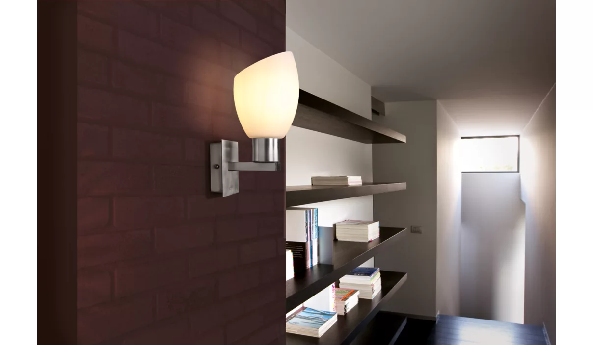 30978 PHILIPS WallLight BrushedNickel 1H - Image 3