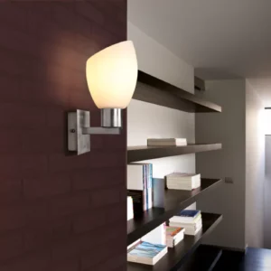 30978 PHILIPS WallLight BrushedNickel 1H