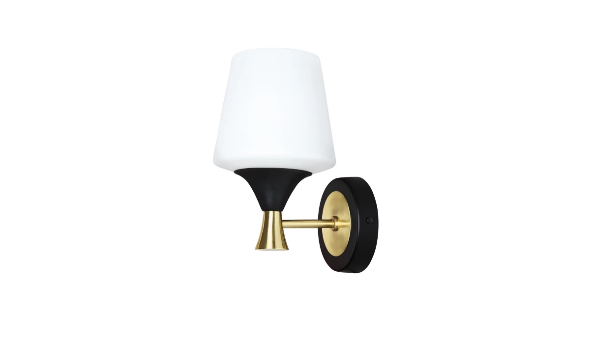 582086 Philips Nero Wall Light Up E27