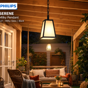800049 Philips SERENE Milky Pendant E27