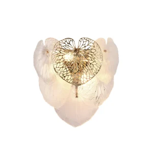 800170 Philips LEAF wall FrGold E14*2