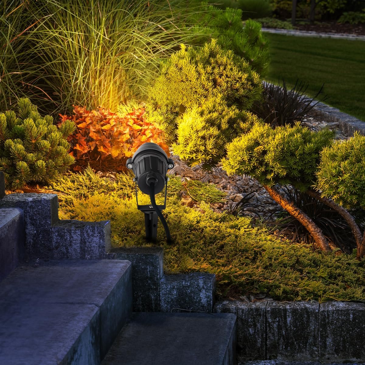 800139 12W Philips Black Garden Spike WW - Image 4