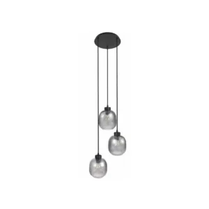 800124 Philips BELLE 3H Black PendantE27