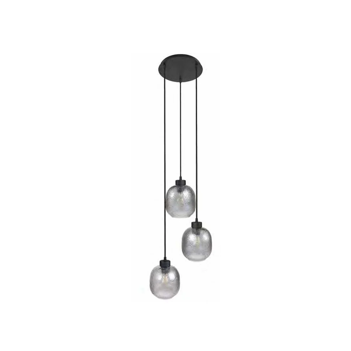 800124 Philips BELLE 3H Black PendantE27