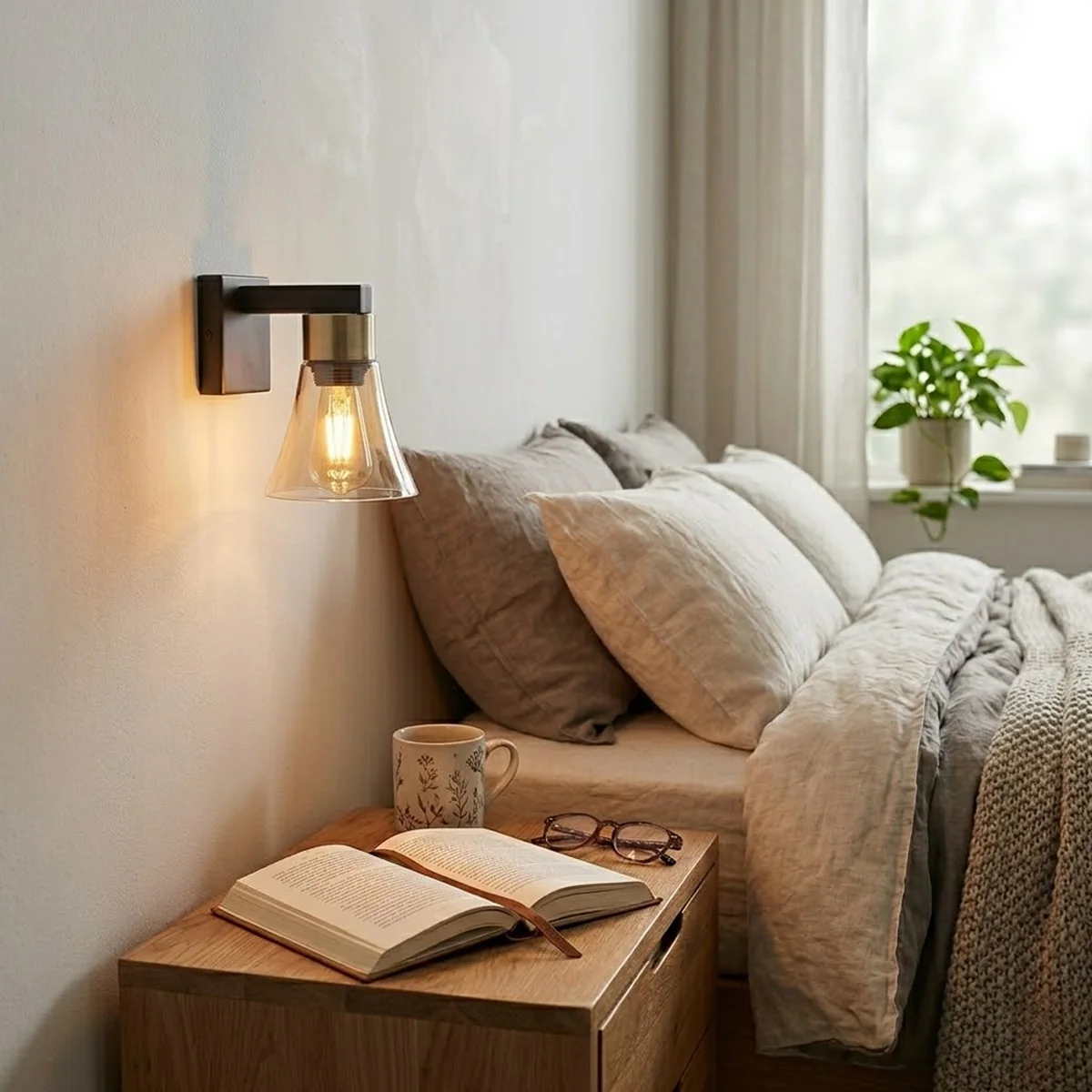 582085 Philips Nero WallLight PatternE27 - Image 4