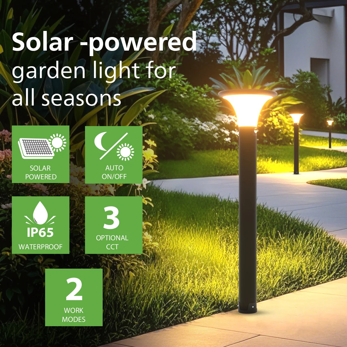 Philips SunStead BASK Pedestal 10W solar - Image 3