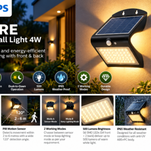 Philips SunStead FLARE Wall 4W