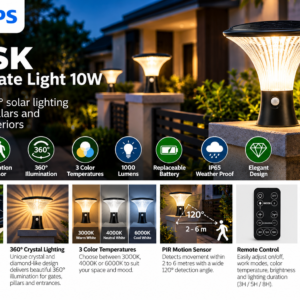 Philips SunStead BASK Gate Light 10W