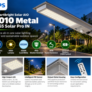 Philips Essential Smart Bright Solar AIO — BRC010 M LED40/765 Solar Pro IN