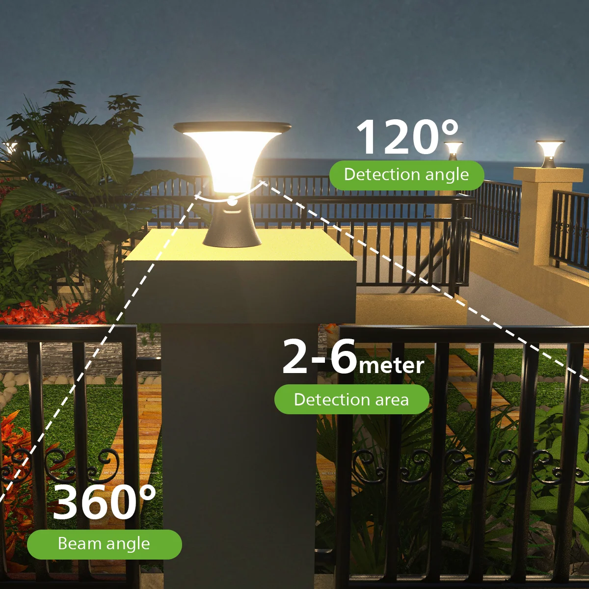 Philips SunStead BASK Gate Light 10W - Image 7