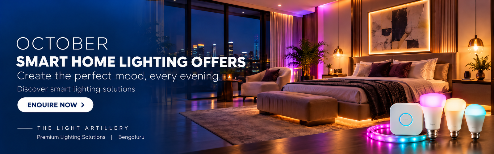 October Smart Lighting Offers